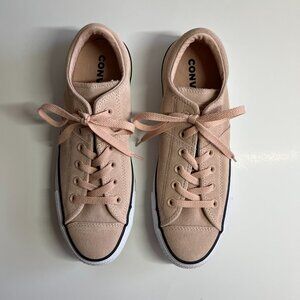 Converse Pink Suede All Star Low Tops
